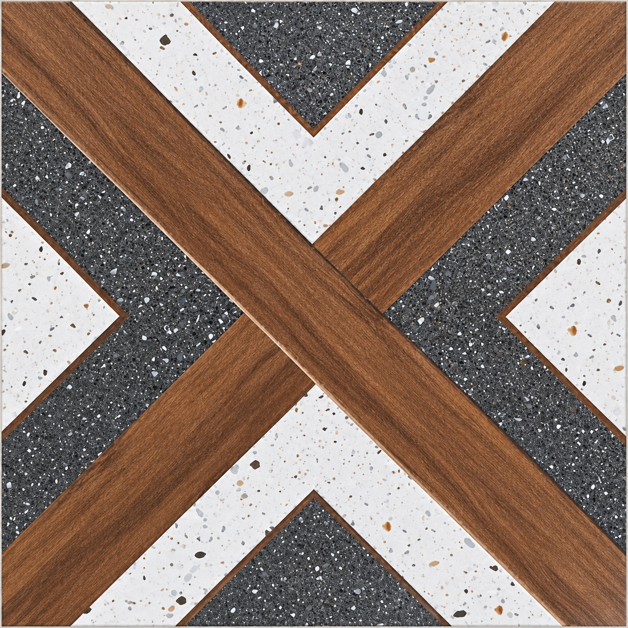 AVIGNON 50X50 SWISS BROWN REC